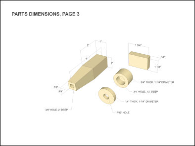 wooden c-clamp free plan diagram