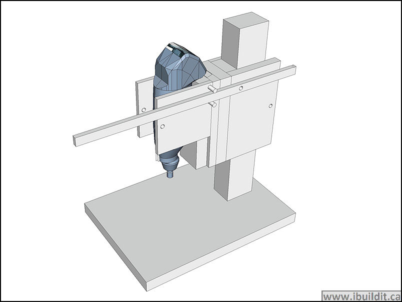 Making A Rotary Tool Drill Press